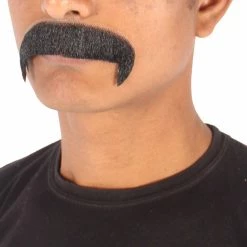 HPO Adult Men's Synthetic Hair Fake Mustache Cosplay Facial Hair | HPO