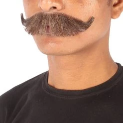 HPO Adult Men's Fake Hungarian Mustache (Black)