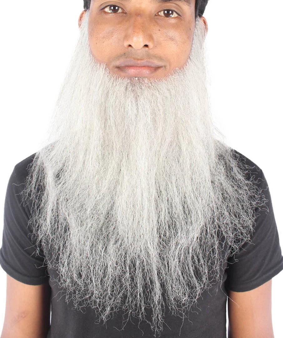 HPO Adult Men's Southern Fake Long Beard Set (Brown)