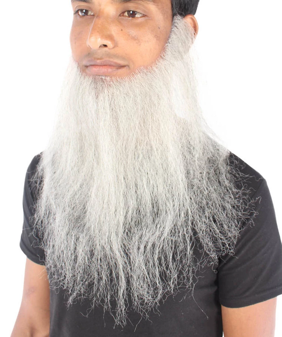 HPO Adult Men's Southern Fake Long Beard Set (Brown)