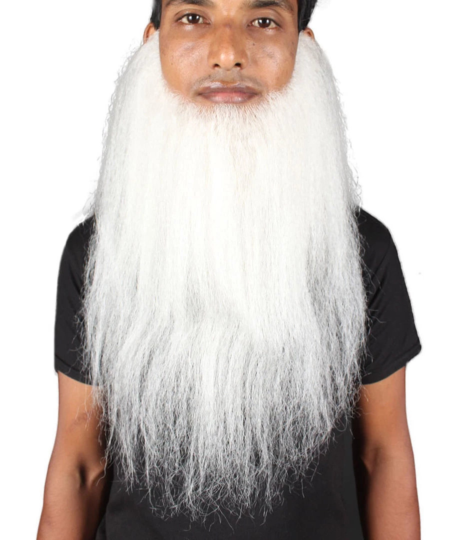 HPO Adult Men's Southern Fake Long Beard Set (Brown)