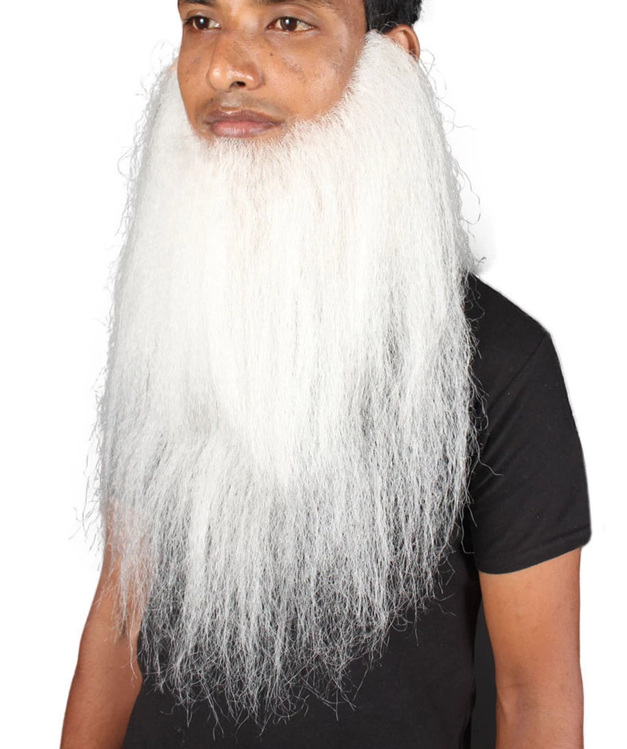 HPO Adult Men's Southern Fake Long Beard Set (Brown)