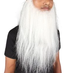 HPO Adult Men's Southern Fake Long Beard Set (Brown)