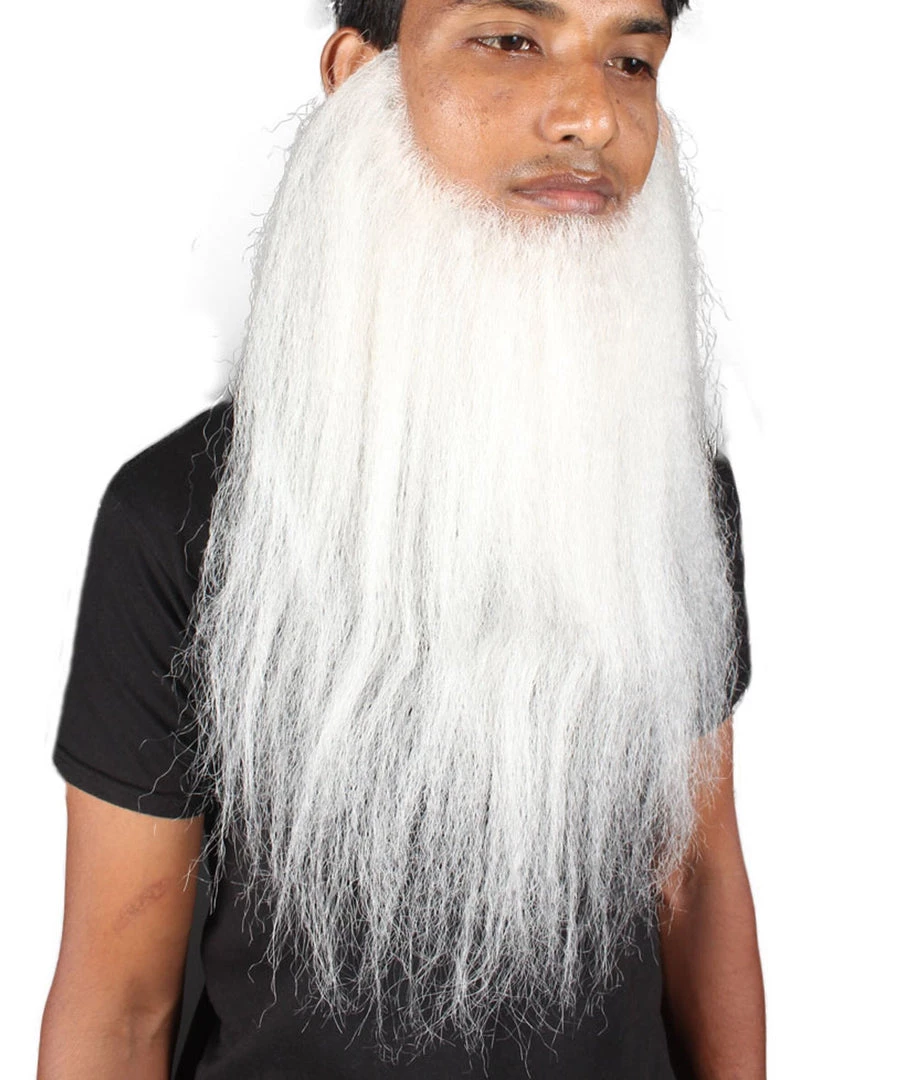 HPO Adult Men's Southern Fake Long Beard Set (Brown)