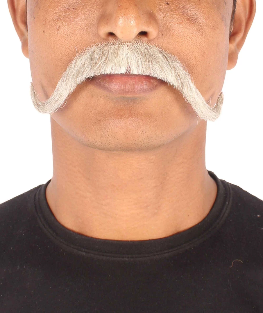 HPO Adult Men's Watson Fake Human Facial Hair Mustache