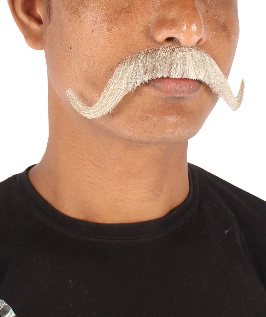 HPO Adult Men's Watson Fake Human Facial Hair Mustache