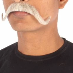 HPO Adult Men's Watson Fake Human Facial Hair Mustache