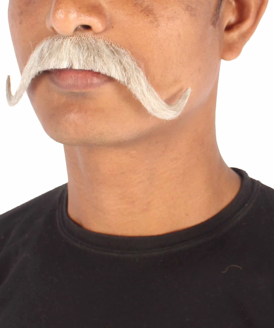 HPO Adult Men's Watson Fake Human Facial Hair Mustache