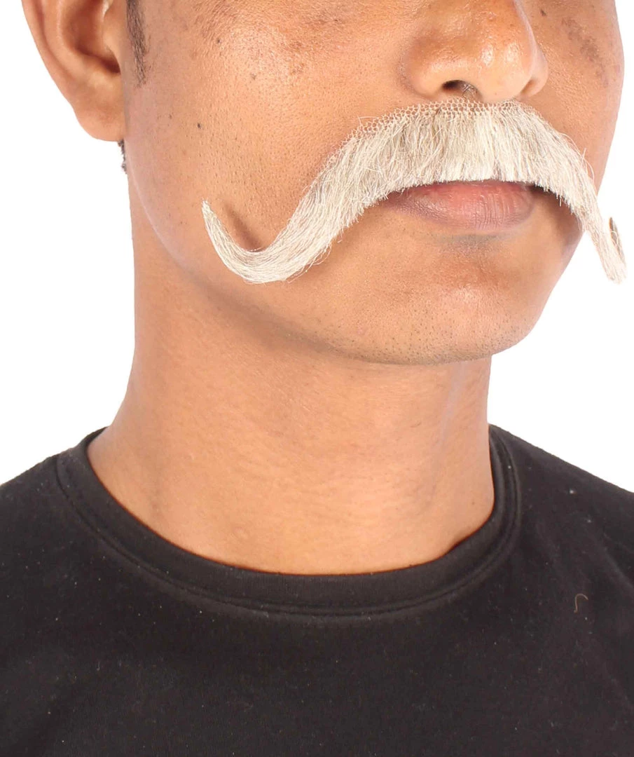 HPO Adult Men's Watson Fake Human Facial Hair Mustache