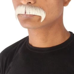 HPO Adult Men's Premium Fake Horseshoe Facial Hair Mustache