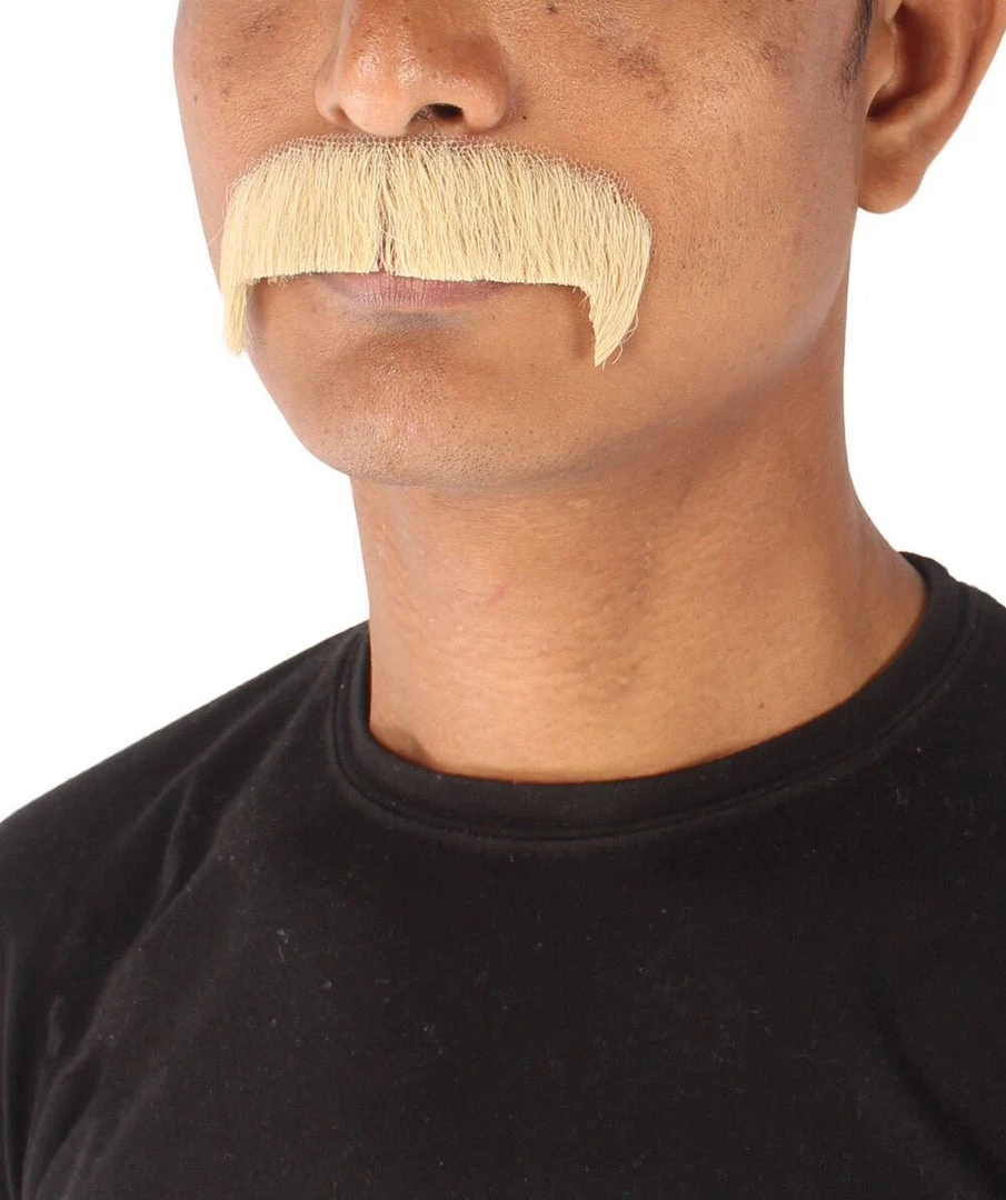 HPO Adult Men's Premium Fake Horseshoe Facial Hair Mustache