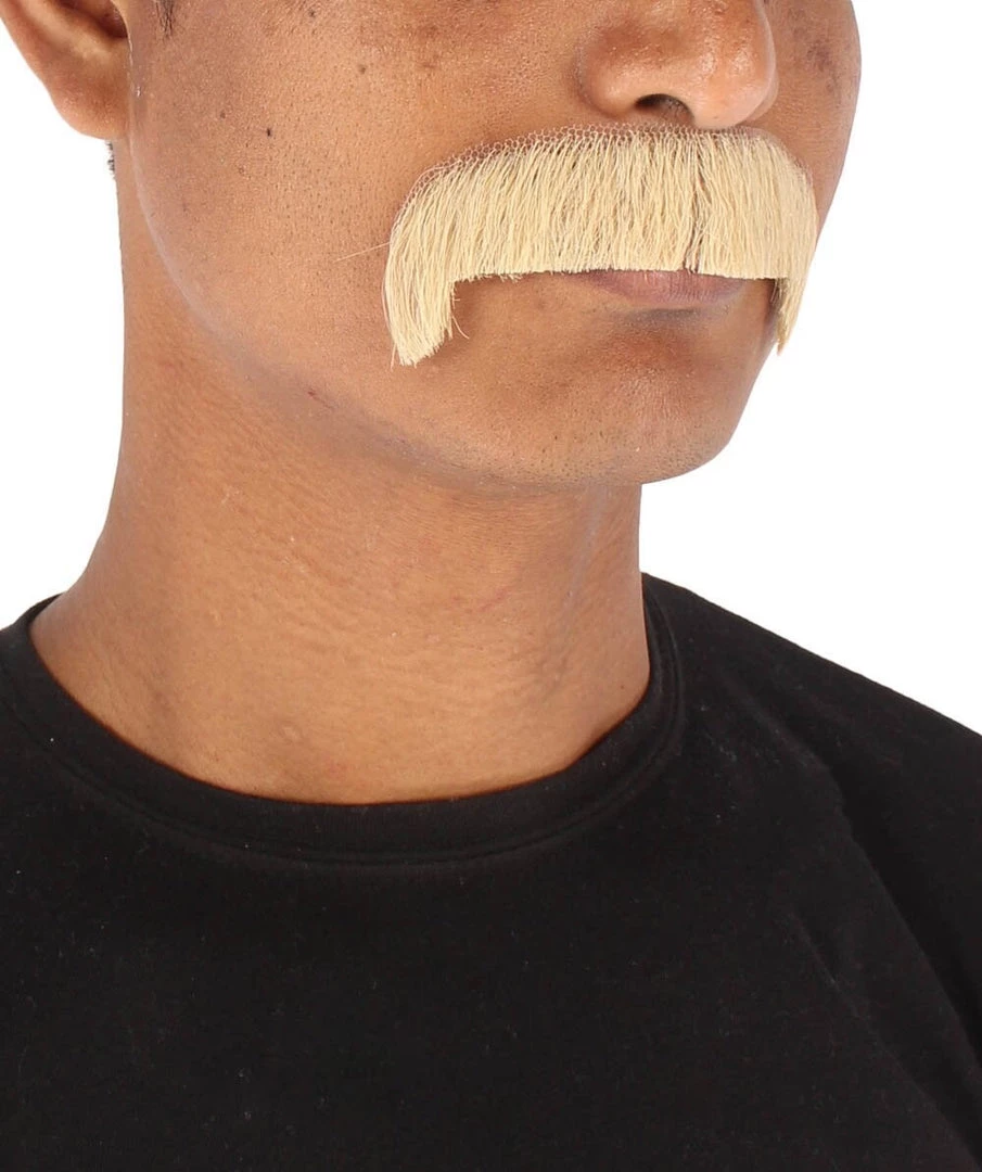HPO Adult Men's Premium Fake Horseshoe Facial Hair Mustache