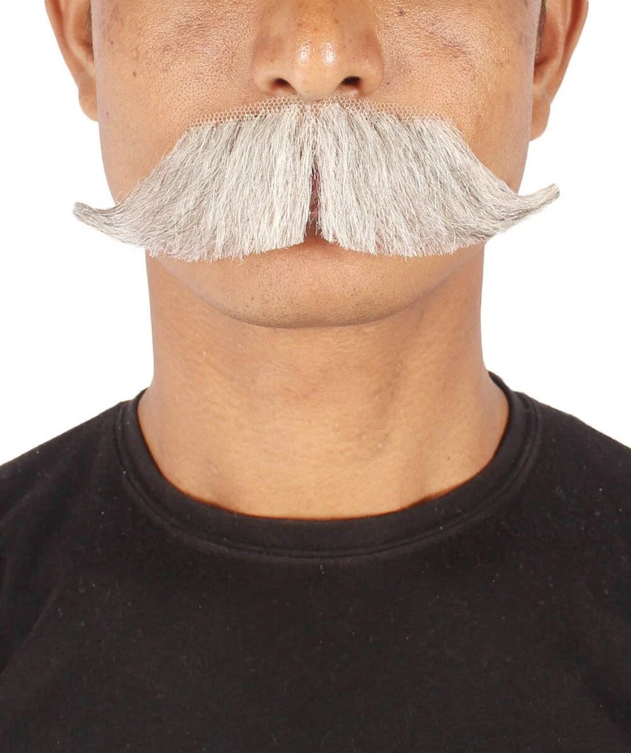 HPO Adult Men's Premium Watson Fake Human Facial Hair Mustache