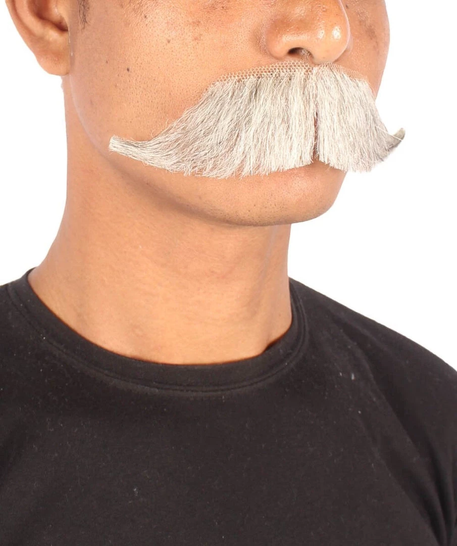 HPO Adult Men's Premium Watson Fake Human Facial Hair Mustache