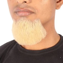 HPO Adult Men's Fake Goatee Beard | Human Facial Hair