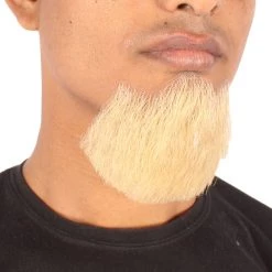 HPO Adult Men's Fake Goatee Beard | Human Facial Hair
