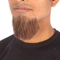 HPO Adult Men's Fake Goatee Beard | Human Facial Hair