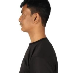 HPO Adult Men's Fake Human Hair Grandpa's Mustache | Brown Color