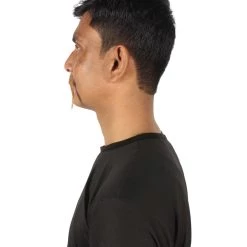 HPO Adult Men's Fake Human Hair Walrus Mustache | Brown Color