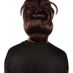 HPO Adult Men's Anime Manga Titan Attack Brown Wig With Bangs