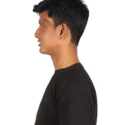 HPO Adult Men's Fake Human Hair Long Sensei Eyebrows | Light Brown