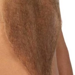 HPO Adult Men's Fake Human Hair Blend Realistic Chest Hair | Multiple Colors