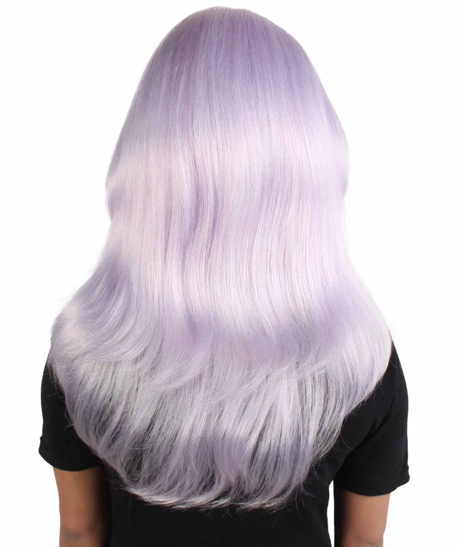 HPO Adult Women's Animated Cartoon Universe Gemstones Ankle-long Pale Purple Wig