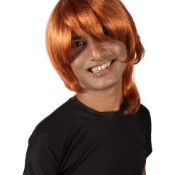 HPO Adult Men's Chuuya Mafia Anime Manga Orange Cosplay Wig
