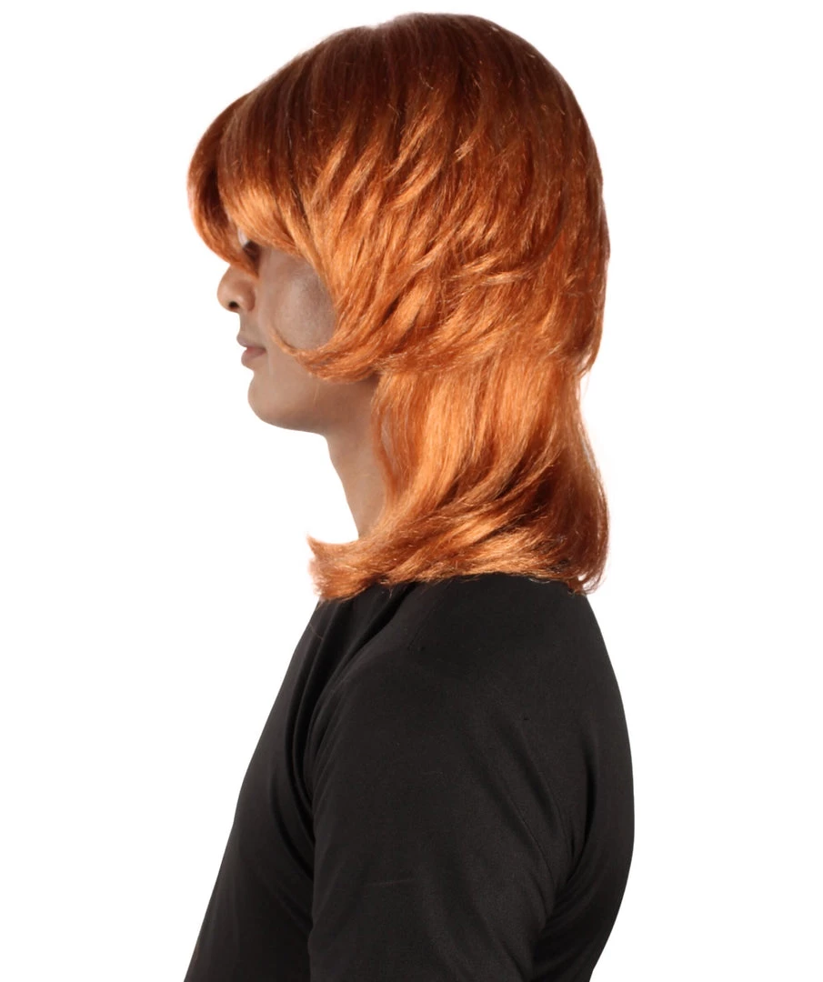 HPO Adult Men's Chuuya Mafia Anime Manga Orange Cosplay Wig