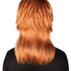 HPO Adult Men's Chuuya Mafia Anime Manga Orange Cosplay Wig