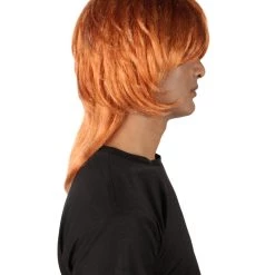 HPO Adult Men's Chuuya Mafia Anime Manga Orange Cosplay Wig