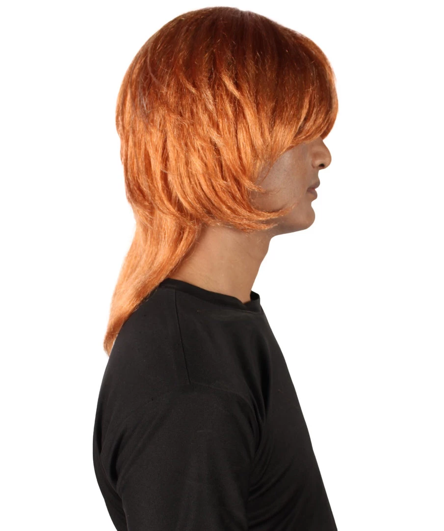 HPO Adult Men's Chuuya Mafia Anime Manga Orange Cosplay Wig