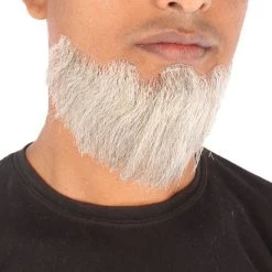 HPO Men's Hollywoodian Synthetic Hair Beard | Multiple Color Options