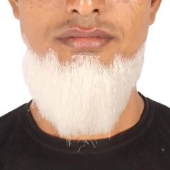 HPO Men's Hollywoodian Synthetic Hair Beard | Multiple Color Options