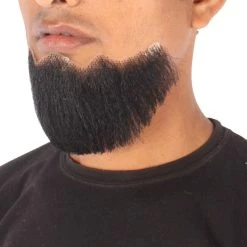 HPO Men's Hollywoodian Synthetic Hair Beard | Multiple Color Options