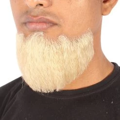 HPO Men's Hollywoodian Synthetic Hair Beard | Multiple Color Options