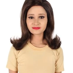 HPO Adult Women’s Stylish Flip Hair Style From 60's American Popular Sitcom Wig
