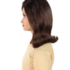 HPO Adult Women’s Stylish Flip Hair Style From 60's American Popular Sitcom Wig