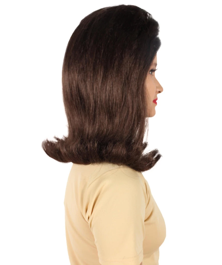 HPO Adult Women’s Stylish Flip Hair Style From 60's American Popular Sitcom Wig