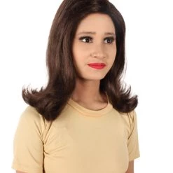 HPO Adult Women’s Stylish Flip Hair Style From 60's American Popular Sitcom Wig