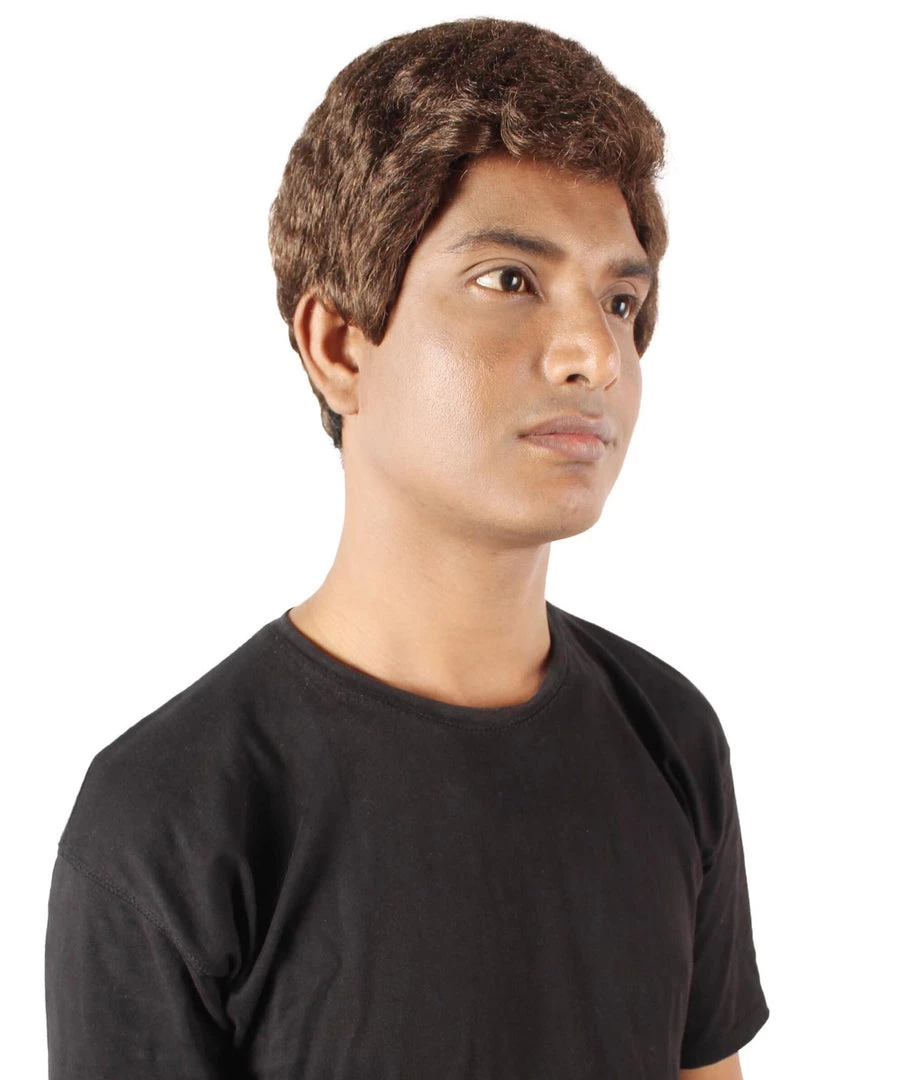 HPO Adult Men’s 60s Sitcom Captain Nelson Tony Brown Short Suave Wig Men's