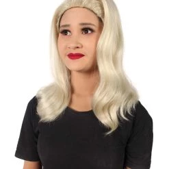 HPO Adult Women’s Bewitched Sitcom Classic Retro 60s Samantha Blonde Wig