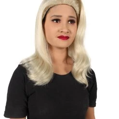 HPO Adult Women’s Bewitched Sitcom Classic Retro 60s Samantha Blonde Wig