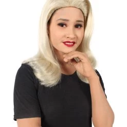 HPO Adult Women’s Bewitched Sitcom Classic Retro 60s Samantha Blonde Wig