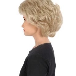 HPO Adult Women's Golden Girls Rose Blonde Flipped Ends Classic Wig