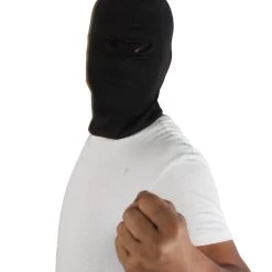 HPO Adult Unisex Billionaire Rapper Black Face Mask