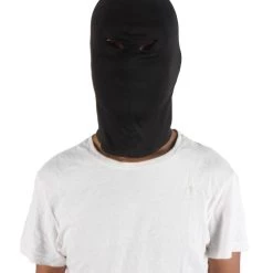 HPO Adult Unisex Billionaire Rapper Black Face Mask