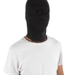 HPO Adult Unisex Billionaire Rapper Black Face Mask