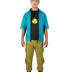 HPO Men's Adult Men’s Cartoon Character Green Super Smarty Pants Costume | All Sizes