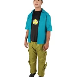 HPO Men's Adult Men’s Cartoon Character Green Super Smarty Pants Costume | All Sizes